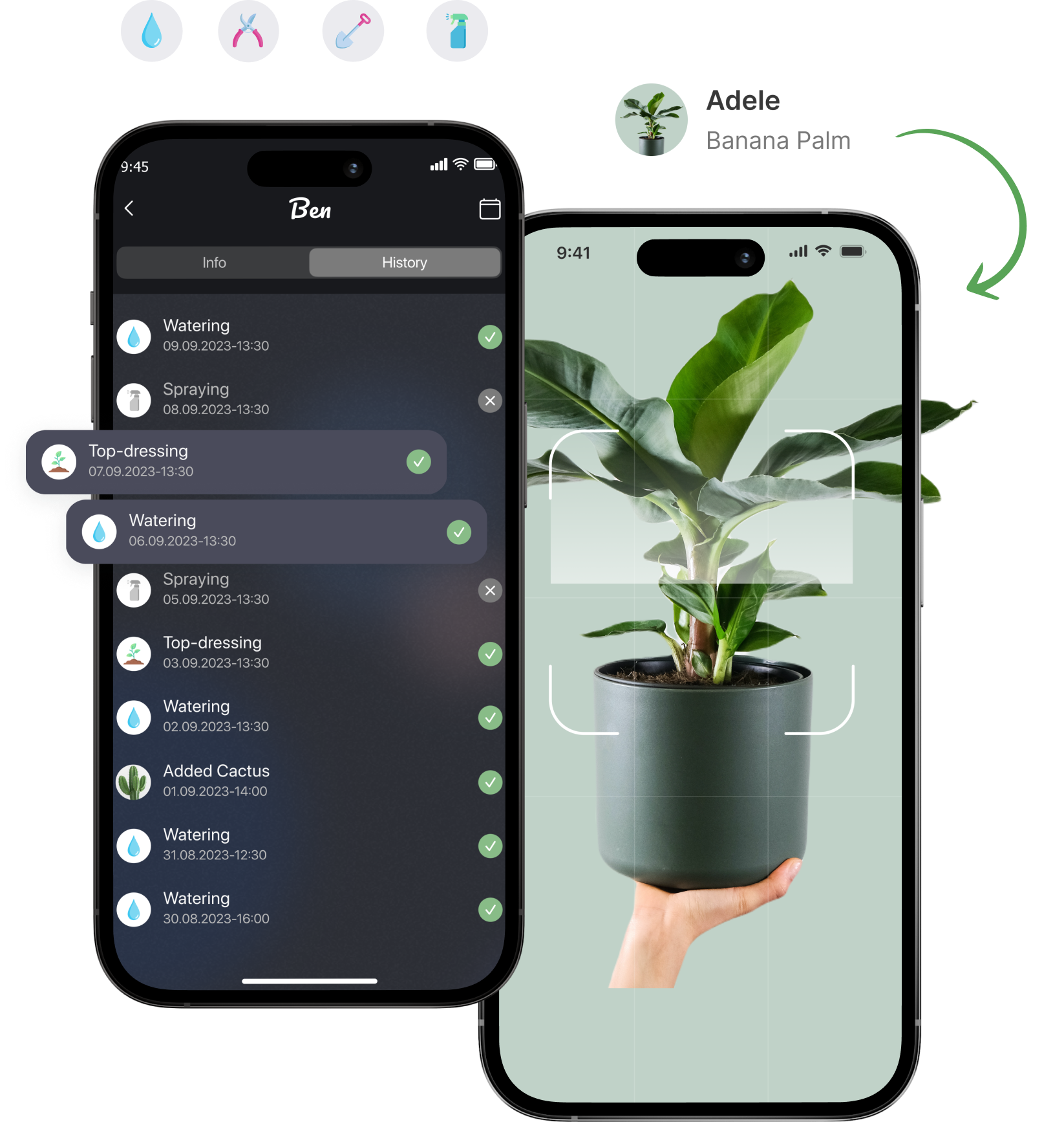 Die App für die Pflanzenpflege
